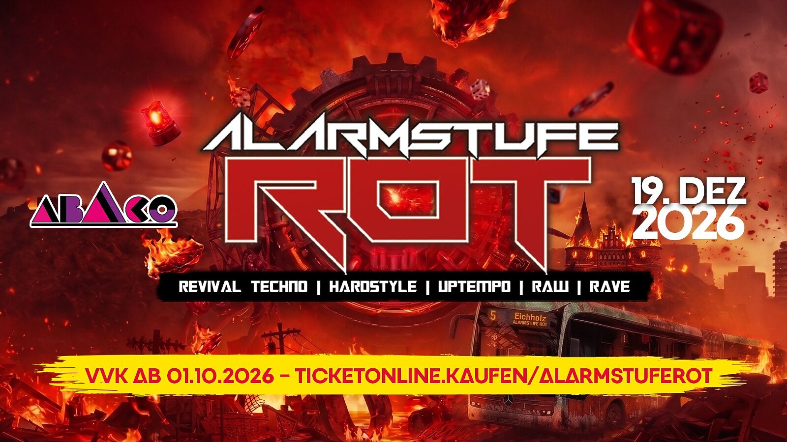 Plakat: Alarmstufe ROT